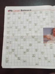 Hürriyet Bil Bulmaca Gazetesi - 25 Haziran 2022- Erkin Koray Fotoğrafı - Dansöz Tanyeli Fotoğrafı - Kare Bulmaca - Dev Şifreli Bulmaca - Mozaik Bulmaca - Sudoku