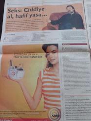 Cumhuriyet Pazar Gazetesi - 16 Aralık 2007 - Sayı 1134 - Fadik Sevin Atasoy Fotoğrafı -Şener Şen Fotoğrafı - Kabadayı Film Gibi Bir Film - Oğuz Atay - Tutunamayanlar - Bir Katliam Bir Göç Kahramanmaraş Katliamı - Seks Ciddiye Al Hafif Yaşa