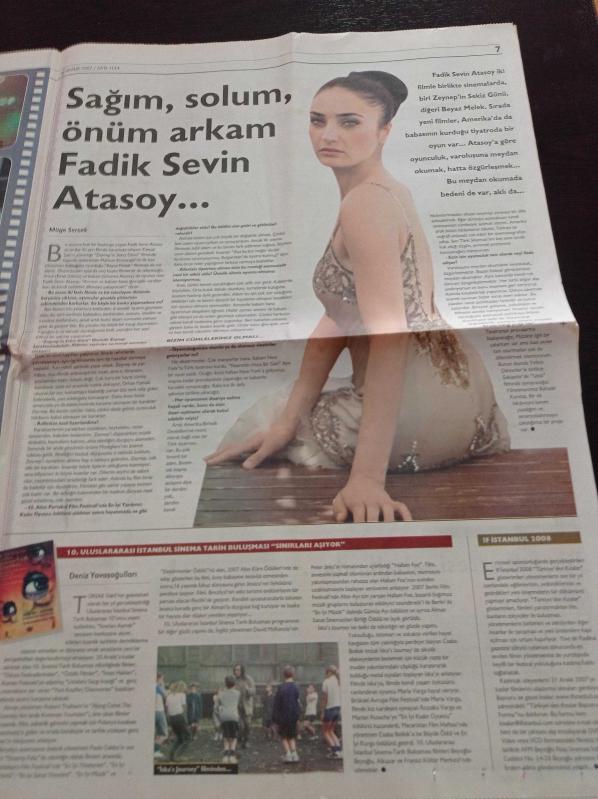 Cumhuriyet Pazar Gazetesi 16 Aralık 2007 Sayı 1134 Fadik  