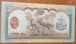 NEPAL 10 RUPİ ÇİL POLİMER PARA RESİMDEKİ ÜRÜN