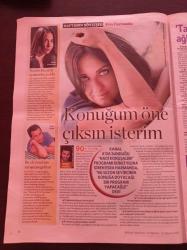 Milliyet Televizyon Gazetesi - 14 Ağustos 20 Ağustos 2010 - Bade İşçil Posteri-Rojda Demirer Fotoğrafı - Geniş Aile Dizisi - Fırat Tanış -  Emina Sandal Sırbistan'daki Gibi Sevilmek İstiyorum - Tuğba Karaca