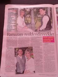 Milliyet Televizyon Gazetesi - 14 Ağustos 20 Ağustos 2010 - Bade İşçil Posteri-Rojda Demirer Fotoğrafı - Geniş Aile Dizisi - Fırat Tanış -  Emina Sandal Sırbistan'daki Gibi Sevilmek İstiyorum - Tuğba Karaca