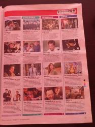 Milliyet Televizyon Gazetesi - 14 Ağustos 20 Ağustos 2010 - Bade İşçil Posteri-Rojda Demirer Fotoğrafı - Geniş Aile Dizisi - Fırat Tanış -  Emina Sandal Sırbistan'daki Gibi Sevilmek İstiyorum - Tuğba Karaca