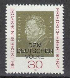 ALMANYA 1971 FRIEDRICH EBERT MNH