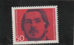 ALMANYA 1970 FRIEDRICH ENGELS MNH ALMANYA