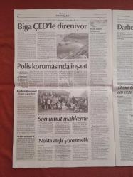 Cumhuriyet Gazetesi 27 Kasım 2014 Yasağınızı Tanımıyoruz,Esnafa Polis Görevi,TBMM Aklama Yeri Değil,Yayın Yasağını Reddediyoruz,Darbe Girişimini Bastırmış,Harç Bitti Yapı Paydos Kartal ve Fırtına Tur Peşinde,Rezalet Averaj Eksi 12,Potada Zafer Gecesi
