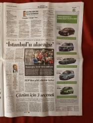 Cumhuriyet Gazetesi 20 Eylül 2012 Mehmet'i Gelince Yok, Sıkıyönetimden Beter, BDP'lilere Çifte Kıskaç,TSK'den Casus Yok Açıklaması, Savcıya Silahlı Saldırı,Direkler 