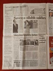 Cumhuriyet Gazetesi 20 Eylül 2012 Mehmet'i Gelince Yok, Sıkıyönetimden Beter, BDP'lilere Çifte Kıskaç,TSK'den Casus Yok Açıklaması, Savcıya Silahlı Saldırı,Direkler 