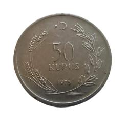 TC. 1975 Yılı 50 Kuruş