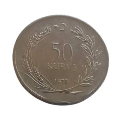 1972 Yılı 50 Kuruş