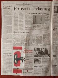 Cumhuriyet Gazetesi 21 Mart 2008 Demokrasi Dersi, Hemşeri Kadrolaşması,MHP'de Yoğun AKP Mesaisi,Gerçeker: Yargı Size De Lazım, Galatasaray'a Ulaşmak Zor,Zico'nun Sihirbazı Alex,Futbolla Yargıyı Karalıyorlar