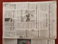 Cumhuriyet Gazetesi 21 Mart 2008 Demokrasi Dersi, Hemşeri Kadrolaşması,MHP'de Yoğun AKP Mesaisi,Gerçeker: Yargı Size De Lazım, Galatasaray'a Ulaşmak Zor,Zico'nun Sihirbazı Alex,Futbolla Yargıyı Karalıyorlar