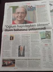 Milliyet Pazar Gazetesi - 5 Aralık 2010 - Türk Mimarlar Ödülleri Topluyor - Mimar Emre Arolat - Mimar Gürsel Tabanlıoğlu - Dünya Rakı Haftası - Pınar Selek'e Destek İçin Sahnedeler