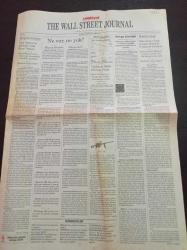 Milliyet The Wall Street Journal Gazetesi - 7 Nisan 1997 - Sayı 48 - Seks Sinekler Ve Videoteyp-Türk Yatırımcılar Paralarını Artık Barışa Yatırıyor- Uçaksavar Kadar Etkili Av Tüfeği - İsviçre Saatleri Geri Kalıyor