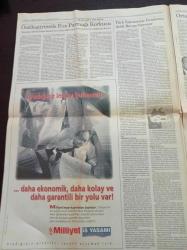 Milliyet The Wall Street Journal Gazetesi - 7 Nisan 1997 - Sayı 48 - Seks Sinekler Ve Videoteyp-Türk Yatırımcılar Paralarını Artık Barışa Yatırıyor- Uçaksavar Kadar Etkili Av Tüfeği - İsviçre Saatleri Geri Kalıyor