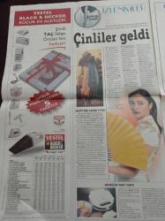 Milliyet Vitrin Gazetesi - 22 Kasım 1997 - Sayı 52 - Çinliler Geldi -VIP Turizm Sahibi Rana Pirinççioğlu- Suzuki Vitara - Öğretmenler Günü - Mağaza Turlarına Keyif Geldi