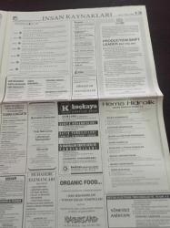 Hürriyet İnsan Kaynakları Gazetesi - 11 Mayıs 1997 - Sayı 85 - Karaca'ya Yeni Kimlik - İnsan Kaynaklarında İlk Kez Kariyer Danışmanlığı- Karaca'nın Genel Müdür Vekili Ömer Taşçı Fotoğrafı - Ulaş Bıçakcı'dan Şirket Yenileme Semineri