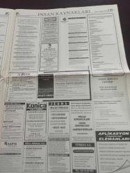 Hürriyet İnsan Kaynakları Gazetesi - 11 Mayıs 1997 - Sayı 85 - Karaca'ya Yeni Kimlik - İnsan Kaynaklarında İlk Kez Kariyer Danışmanlığı- Karaca'nın Genel Müdür Vekili Ömer Taşçı Fotoğrafı - Ulaş Bıçakcı'dan Şirket Yenileme Semineri