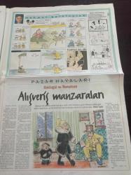 Milliyet Pazar Gazetesi - 14 Aralık 1997 - Sayı 56 -  Nilüfer Açıkalın - Duygu Asena -Noel Baba Çıldırdı -Oktay Derelioğlu - Travestilerin En Güzeli Rupaul- Ünlü Çizer Latif Demirci