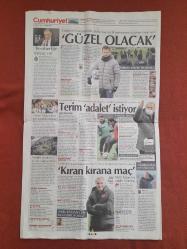 Cumhuriyet Gazetesi 27 Mart 2021 Ders Almıyorlar,FETÖ'cülere Ceza,Hamza Yerlikaya Tuş Oldu,Boğaziçililere Yine Gözaltı,Sandıktan Korkuyorlar,Güzel Olacak,Terim Adalet İstiyor,Kıran Kırana Maç,Beraberliğe İhtiyaç Var,Tokyo Olimpiyatları İçin Kararlılık Mesajı