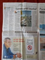 Cumhuriyet Gazetesi 15 Eylül 2013 Gazla Daha Kaç Can Alacaksınız,İşte İktidarın Adaleti, Zamanı Geldi İstanbul, Pazarlık Yapıyorlar,Rantsal Dönüşüm,Bütçedeki Kara Delik,Norveç'i de Kaybettik,Karar Var Sözleşme Yok,Trabzon'dan Altın Gol,Ersun Yanal: Şampiyon Olacağız
