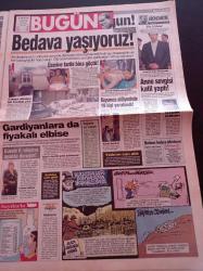 Bugün Gazetesi - 27 Nisan 1996 - Banu Alkan Fotoğrafı - Turizm Bakanı Işılay Saygın Turistik Yerlerde Fes Satışını Yasaklıyor - İstanbul Üniversitesi'nde Eylem