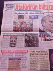 Posta Gizemler Dünyası Gazetesi - 6 Kasım 1996 - Sırlar Kenti İstanbul'un Altından Sesler Geliyor - Atatürk'ün Bilinmeyen Yönleri - Titicaca Gölü'nde Uso Üssü Bulundu - Çürümeyen Ceset - Sihirli Seccade