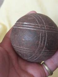 BOCCE OYUN TOPU, DEMİR 706 GRAM.