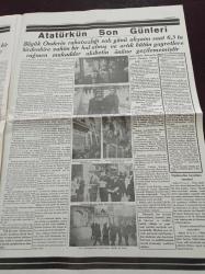 Cumhuriyet 10 Kasım 1938 Sayısı Tıpkı Basım- 10 Kasım 1938 - Atatürkümüzü Kaybettik - İnkilabcı Atatürk- Atatürk'ün Hayatı - Atamızı Tavaf - Asker Atatürk - Atatürkün Son Günleri