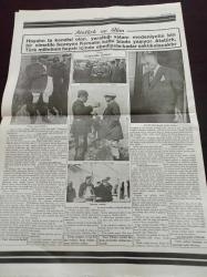 Cumhuriyet 10 Kasım 1938 Sayısı Tıpkı Basım- 10 Kasım 1938 - Atatürkümüzü Kaybettik - İnkilabcı Atatürk- Atatürk'ün Hayatı - Atamızı Tavaf - Asker Atatürk - Atatürkün Son Günleri