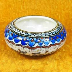 VINTAGE EL BOYAMA KÜTAHYA ÇİNİ ÇANAK