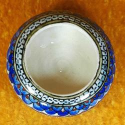 VINTAGE EL BOYAMA KÜTAHYA ÇİNİ ÇANAK