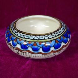 VINTAGE EL BOYAMA KÜTAHYA ÇİNİ ÇANAK