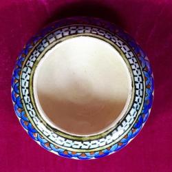 VINTAGE EL BOYAMA KÜTAHYA ÇİNİ ÇANAK