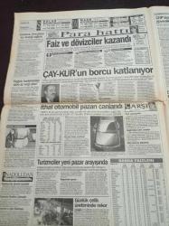 Takvim Gazetesi - 29 Nisan 1996 - İzmirli Manken Hülya Arık Fotoğrafı - Liderlere Sorulacak Nereden Buldun - İzmir'de 53 AIDS'li Var - Refah Partisi - Mega Star Tarkan Konseri