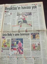Takvim Gazetesi - 29 Nisan 1996 - İzmirli Manken Hülya Arık Fotoğrafı - Liderlere Sorulacak Nereden Buldun - İzmir'de 53 AIDS'li Var - Refah Partisi - Mega Star Tarkan Konseri
