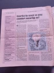 Cumhuriyet Bilim Teknik Gazetesi - 5 Kasım 1994 - Sayı 398 - Doktor Bruce Ames-Orgazm İlacı -kanser Ve Yeni Görüşler - Venüs Fatihinin İhbarı - Popper'in Felsefesi Üzerine - Dünyanın 4. Büyük Mağarasına Seyahat - Amerika'da Uzay Mezarlığı