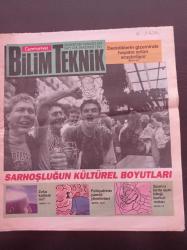 Cumhuriyet Bilim Teknik Gazetesi - 3 Haziran 1995 - Sayı 428 - Meyve Sineklerine Bellek Takıldı -Canlılarda Kokuların Anlamı Üzerine -Sarhoşluğun Kültürel Boyutları - Zeka Kalıtsal Mı - Psikiyatrinin Yarınki Yönelimleri