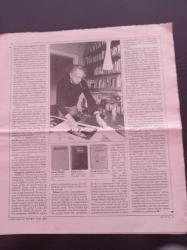 Cumhuriyet Kitap Gazetesi- 16 Şubat 1995 - Sayı 261 - İslam'ın Avrupa'yı İşgali -İlhan Berk Fotoğrafı - Dokunduğu Her Şey Şiir - Metin Celal - Oktay Taftalı- Hannah Arendt - İnsanlık Durumu - Serdar Rıfat Kırkoğlu - Medya Ulus Ve Devlet