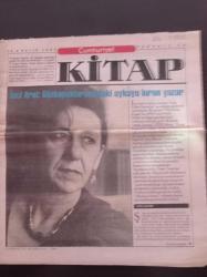 Cumhuriyet Kitap Gazetesi- 22 Aralık 1994 - Sayı 253 - Beyaz Zenciler- Demokrasi Ve Sivil Toplum -İnci Aral Fotoğrafı - Haydar Ergülen - 1993 Yunus Nadi Öykü Ödülü - Yaz Evi - Turgay Fişekçi