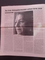 Cumhuriyet Kitap Gazetesi- 22 Aralık 1994 - Sayı 253 - Beyaz Zenciler- Demokrasi Ve Sivil Toplum -İnci Aral Fotoğrafı - Haydar Ergülen - 1993 Yunus Nadi Öykü Ödülü - Yaz Evi - Turgay Fişekçi