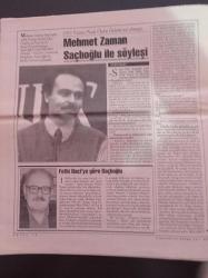 Cumhuriyet Kitap Gazetesi- 22 Aralık 1994 - Sayı 253 - Beyaz Zenciler- Demokrasi Ve Sivil Toplum -İnci Aral Fotoğrafı - Haydar Ergülen - 1993 Yunus Nadi Öykü Ödülü - Yaz Evi - Turgay Fişekçi