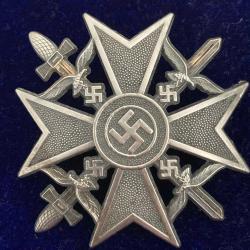 WW2 NAZİ ALMANYASI İSPANYOL DEMİR HAÇI gümüş 1939