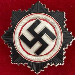 İKİNCİ DÜNYA SAVAŞI NAZİ DEUTCHE CROSS in SILVER (BÜYÜK ALMAN HAÇI GÜMÜŞ SINIF)