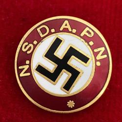 İKİNCİ DÜNYA SAVAŞI NAZİ ALMANYASI NSDAPN PARTİ ROZETİ WW2