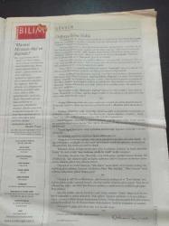 Cumhuriyet Bilim Teknoloji Gazetesi - 26 Ekim 2007 - Sayı 1075 - Ozon Deliği Üçte Bir Oranında Azaldı -Avrupa Parlamentosu Eğitimde Dinsel Dogmalar Demokrasi Ve İnsan Hakları İçin Tehlike - Beyin Göçünün Maliyeti Yılda 2 Milyar Dolar - Cumhuriyetin İlk Kadın Bilimcileri