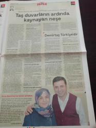 Cumhuriyet Pazar Gazetesi - 13 Mayıs 2018 - Sayı 19 - Selahattin Demirtaş Fotoğrafı - Anneler Günü - Abba'dan Avatar'lı Yıllar - 68'in 50. Yılı Hayal Gücü İktidara - Tilbe Saran - Onur Ünlü'nün Yeni Filmi Vizyonda