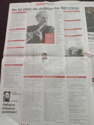 Cumhuriyet Pazar Gazetesi - 24 Mart 2013 - İnternette Jigolo Pazarı - Ne İyi Ettin De Doğdun Be Neyzen Tevfik - Amerika'nın Emlak Kraliçesi Nurdan Yıldırım Fotoğrafı - Erkek Ve Ölüm Sergide - Baba Zula