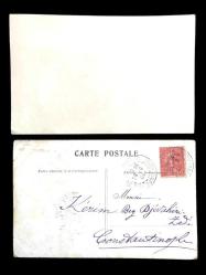 Damgalı, postadan geçmiş, 2 adet Paris kartpostal