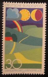 ALMANYA 1974 YÜRÜYÜŞ HAYAT VERİR MNH